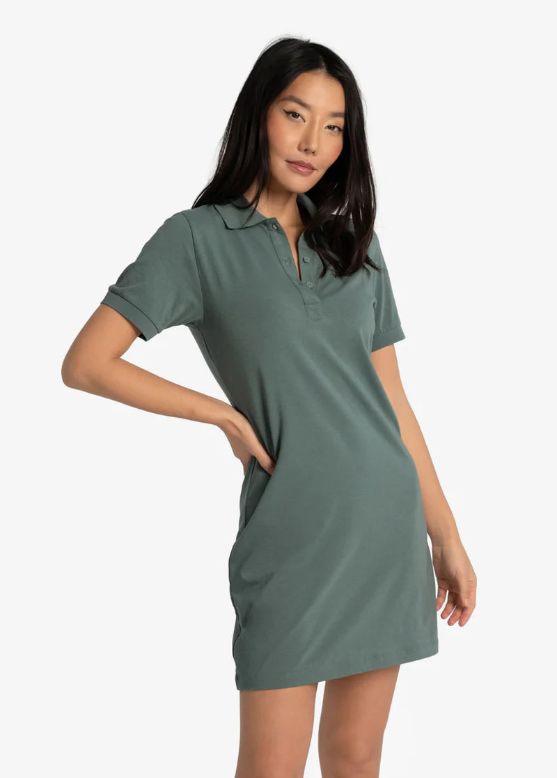 LO4507 Effortless Polo Dress kc clothing