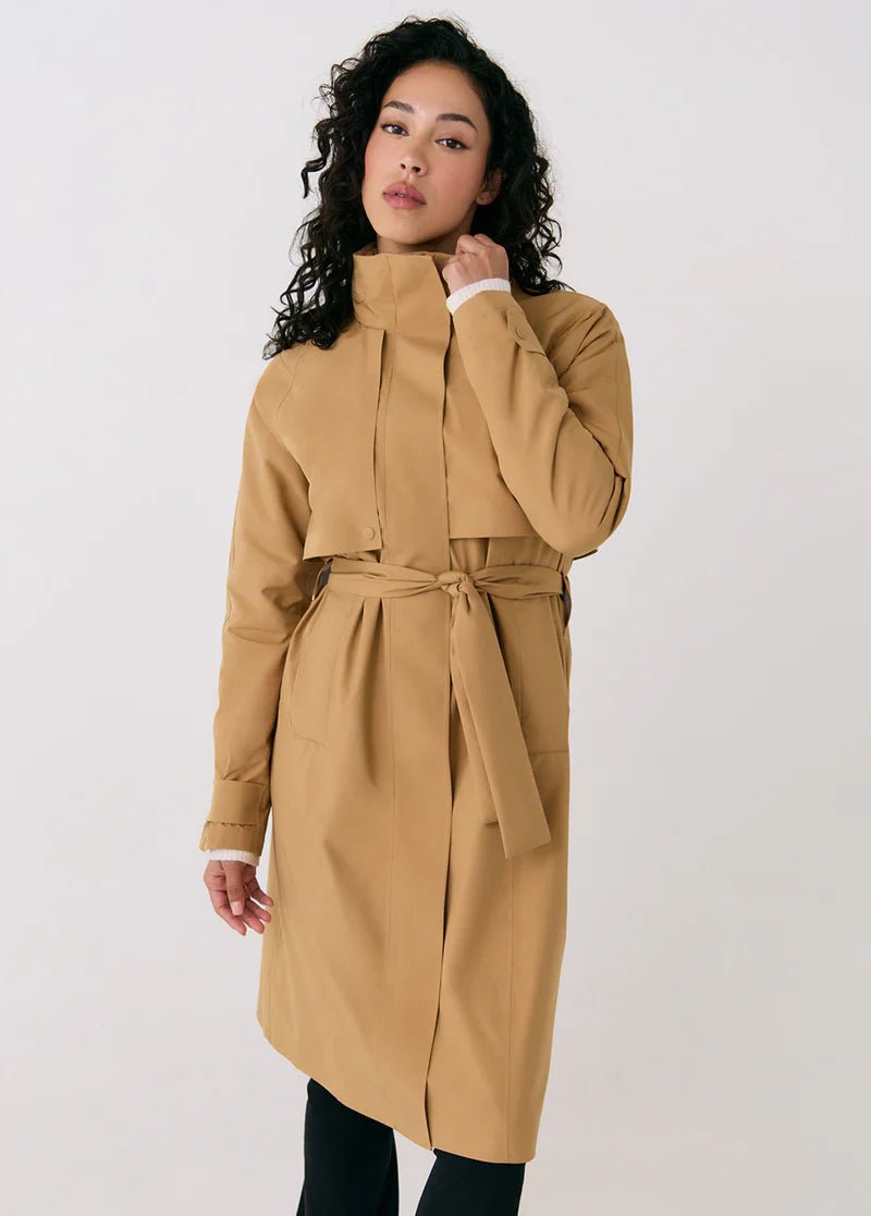 ジャケット・アウター RICE NINE TEN / APART LENGTH SLIT COAT RICE NINE TEN』APART LENGTH SLIT COAT/beige SIZE1 | SUKIKIRAI