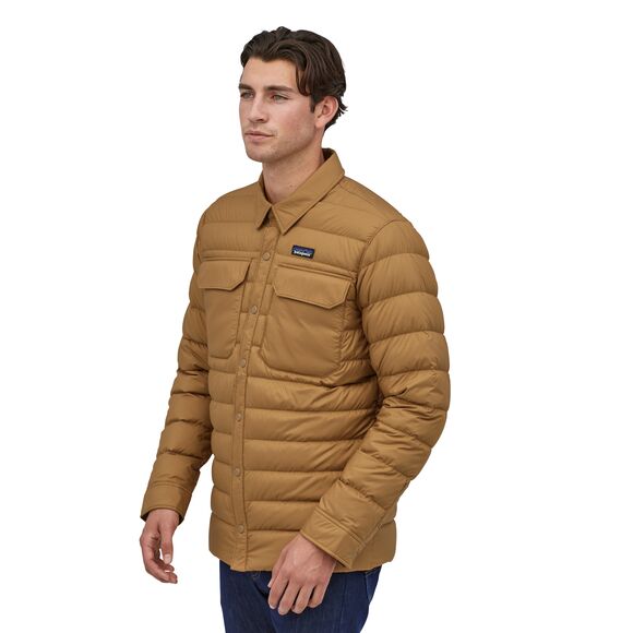 Patagonia men's silent down shirt jacket stores Clearance