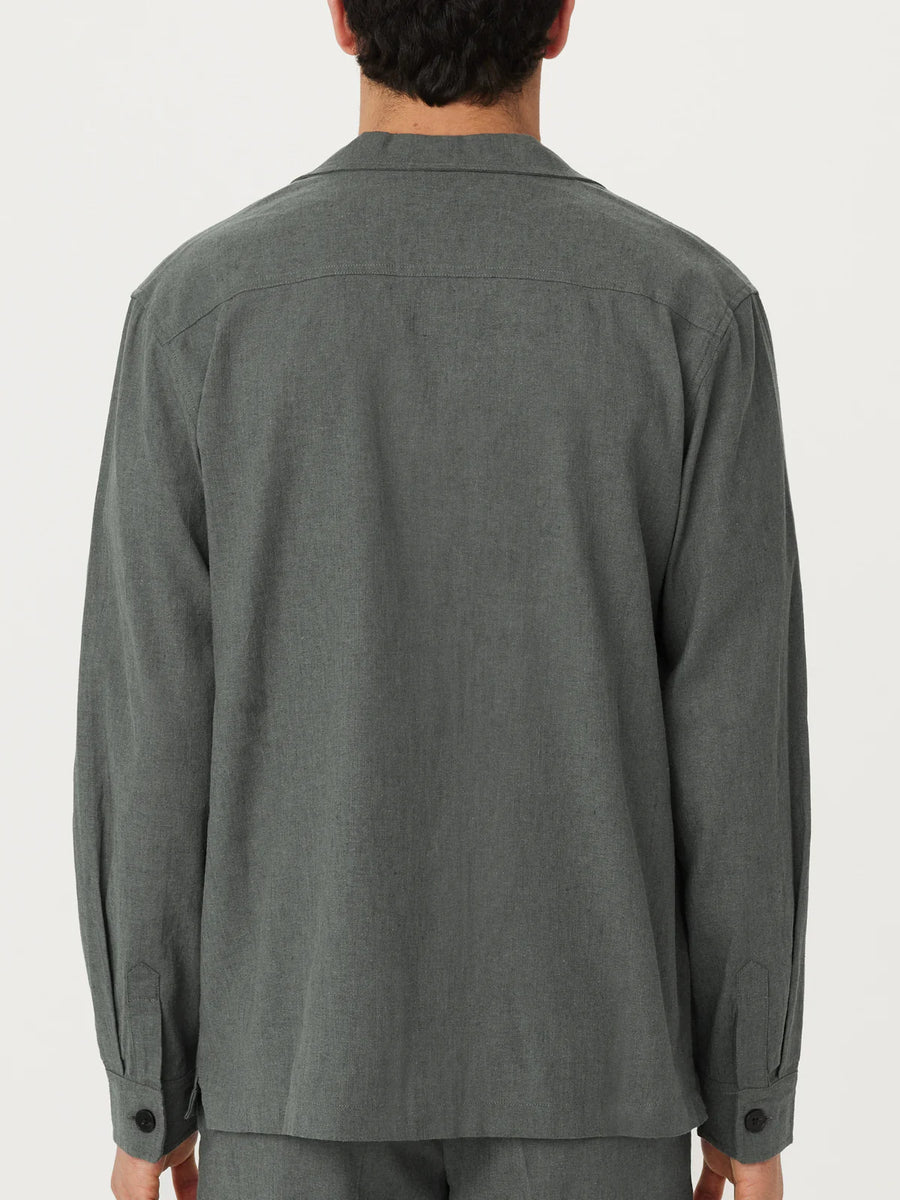 FO1310227 Linen Overshirt