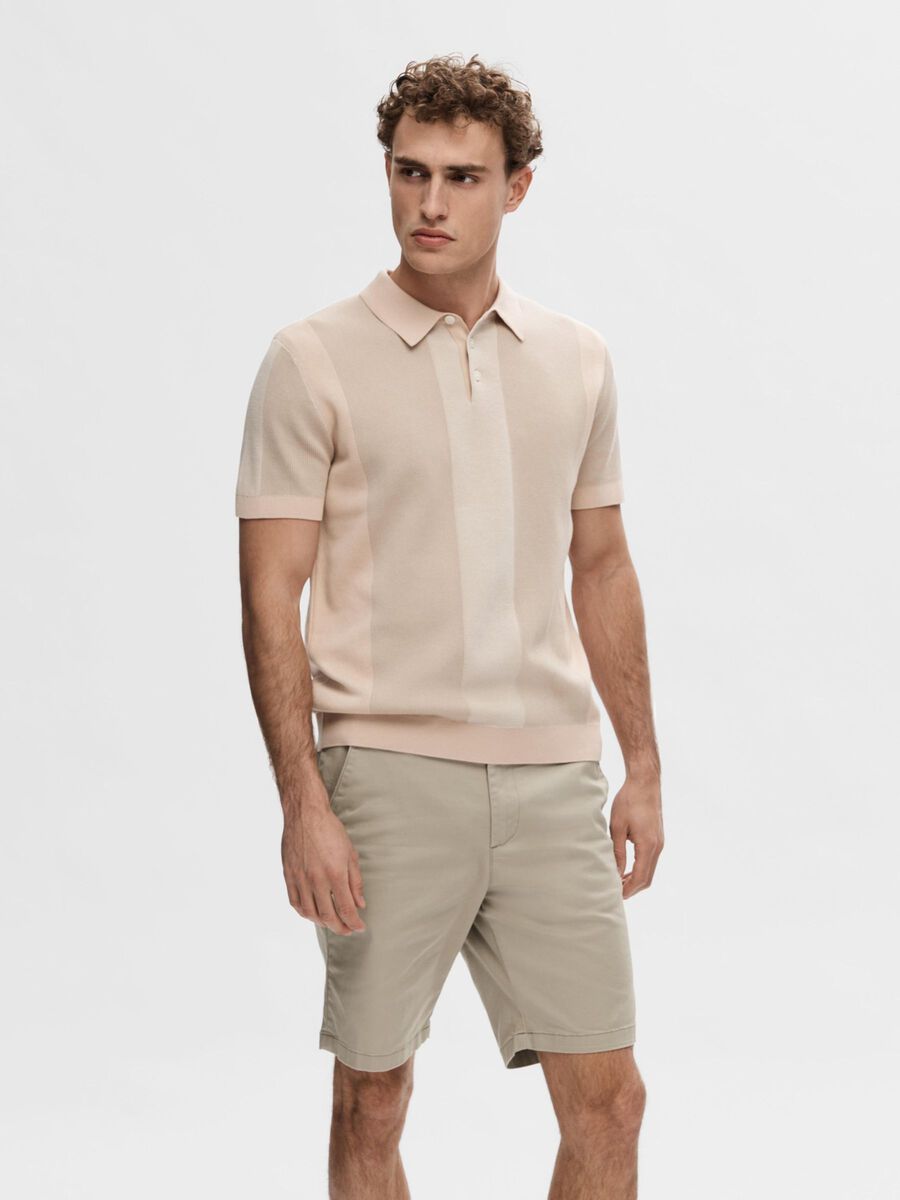 SEL16092662 Mattis Stripe Polo