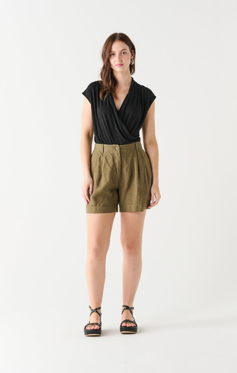 BT2322721 Linen Trouser Shorts