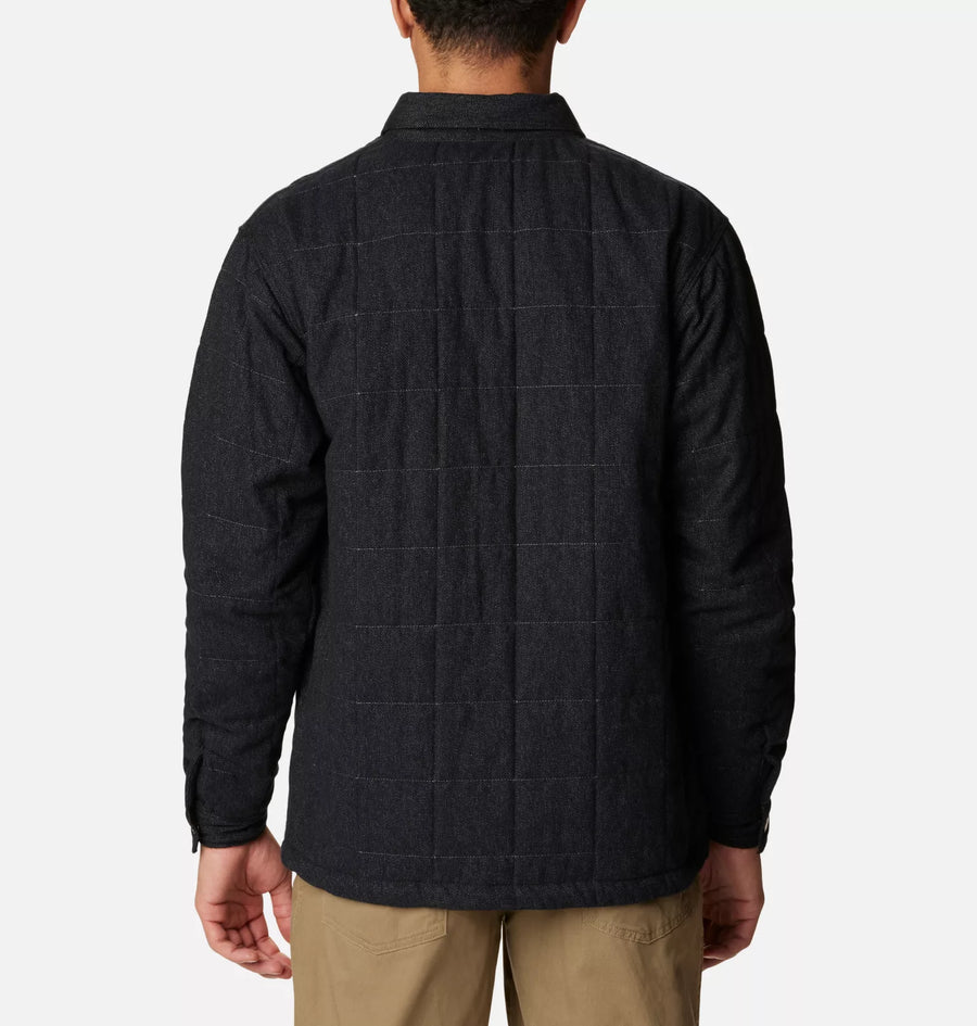 QUILTED SHIRT JACKET