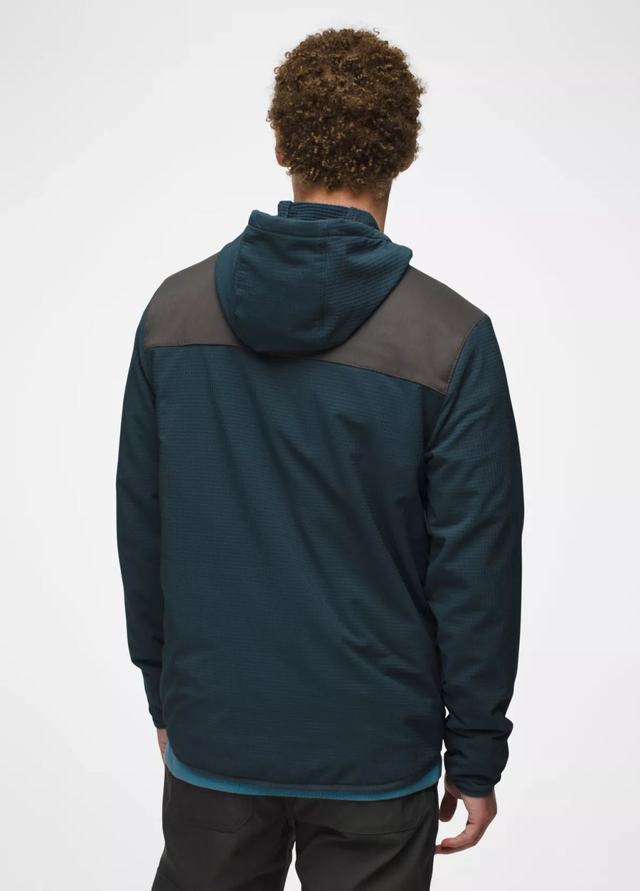 PRA2066341 Gridlocked Fleece Overlay Full Zip