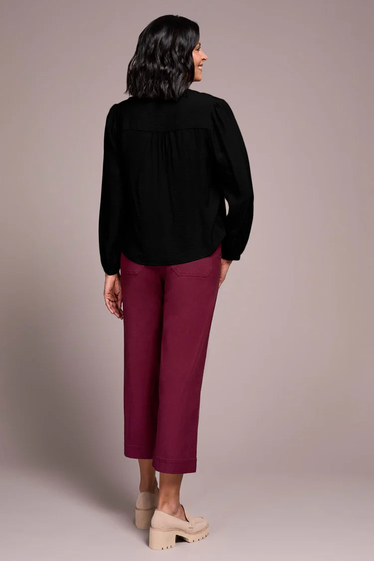 TR2347o L/S Blouse W/Front Plack