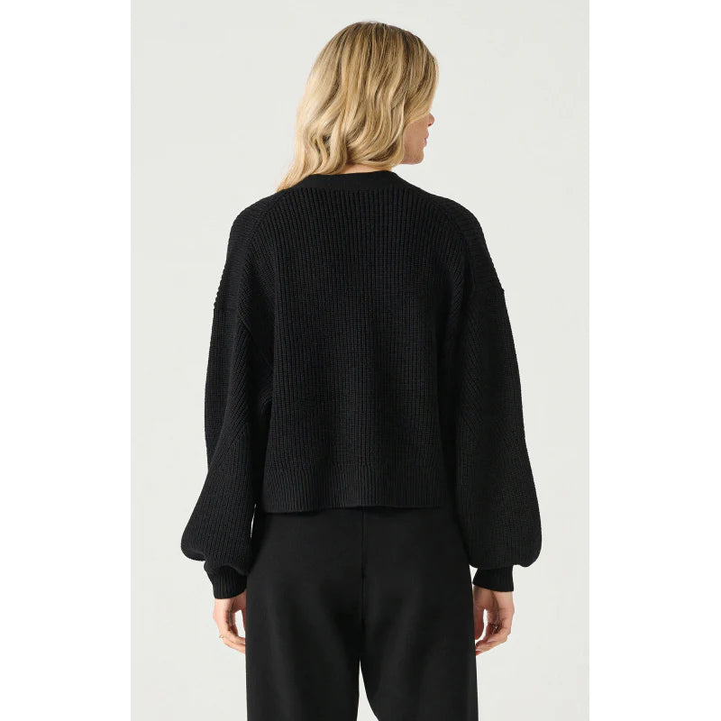 BT2427499 L/S Textured Open Cardigan