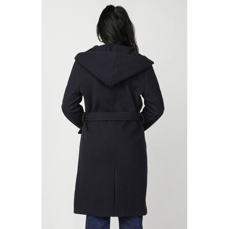 BT2429012 L/S Hooded Trench Coat