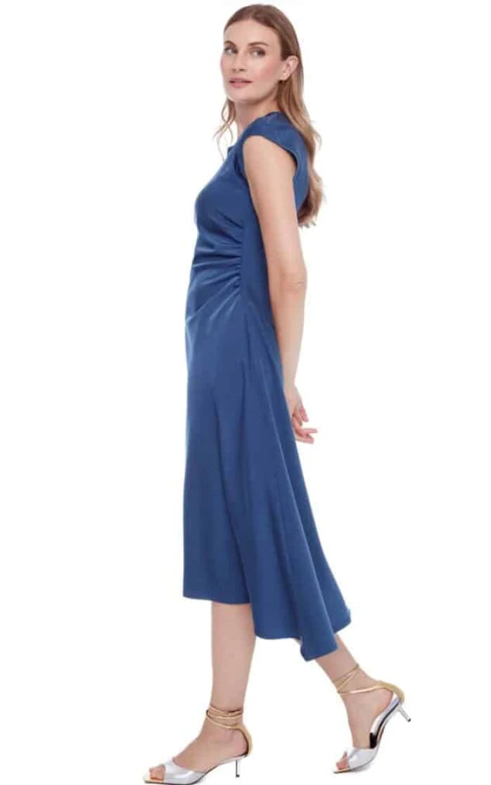 ILTM249001 Roxy Assymetric Satin Dress