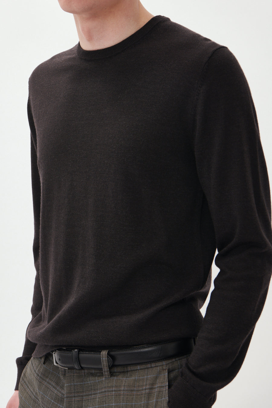 MT30200611 Margrate Merino Crew Sweater