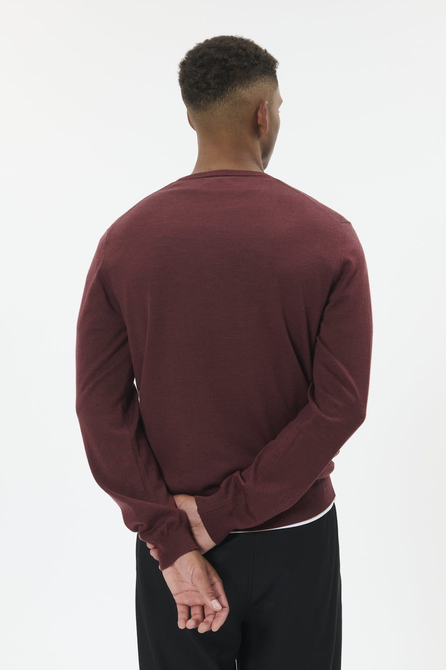 MT30200611 Margrate Merino Crew Sweater