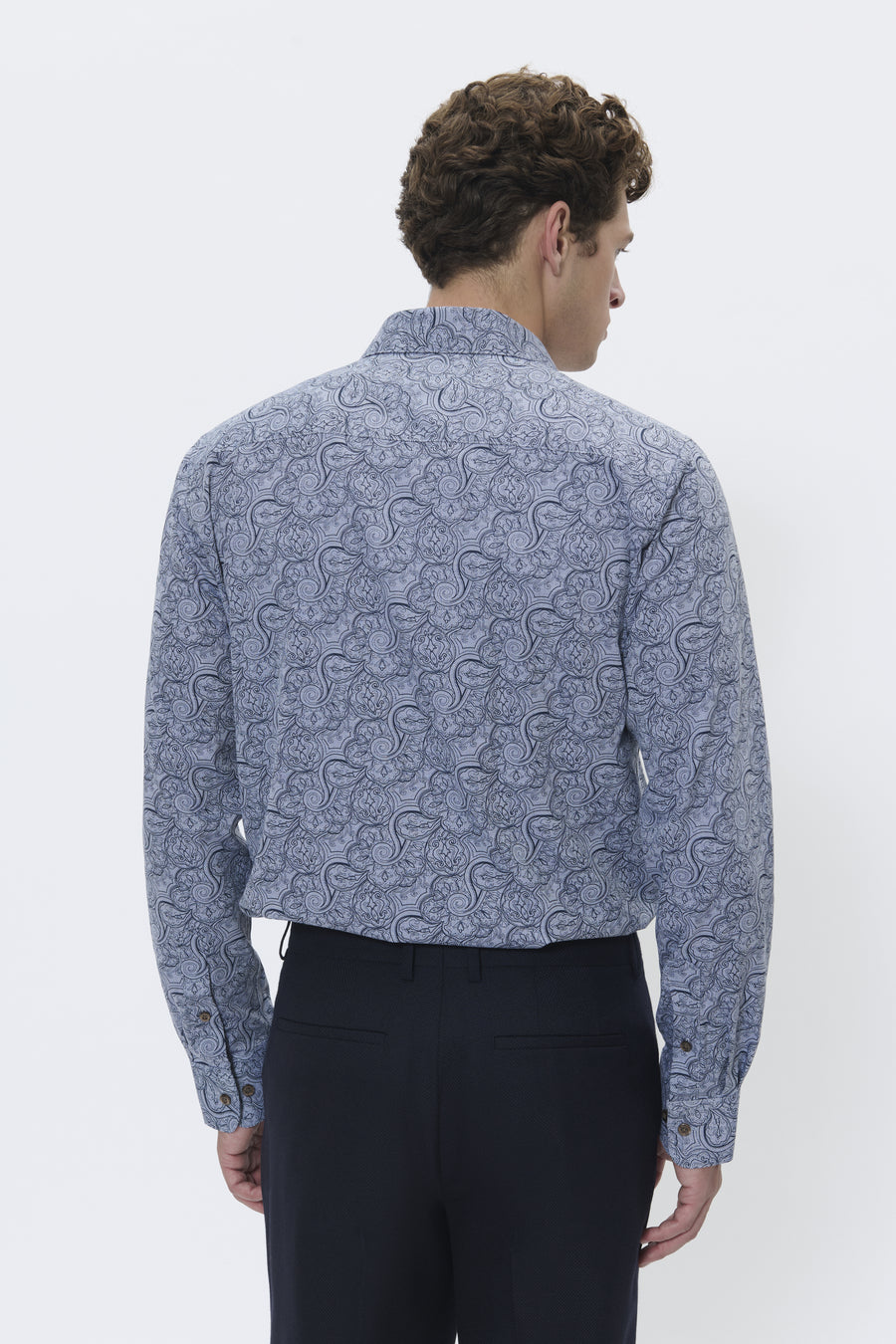 MT30208531 Marc N Dark Paisley Print