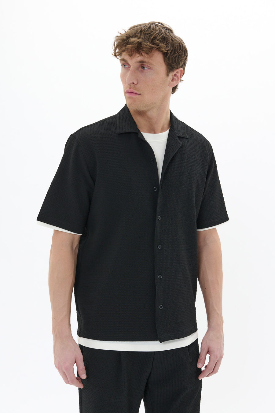 MT30208065 Klampo Seersucker Shirt