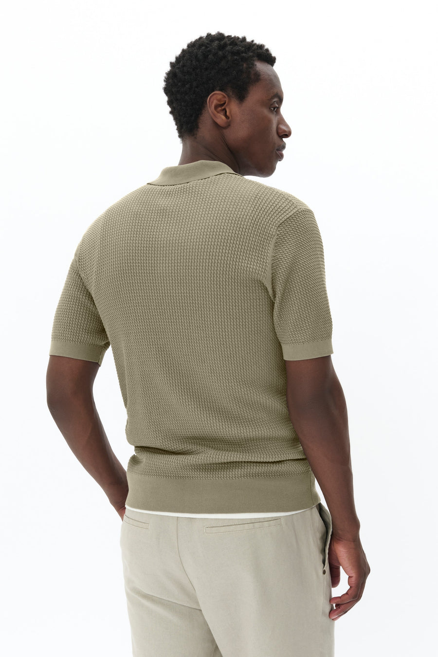 MT30208088 Polo BB Cable Knit