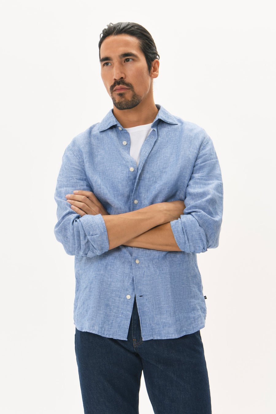 MT30205841 Marc L/S Linen Shirt