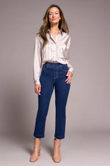 TR5721o Audrey Pull On Straight Cut Jean