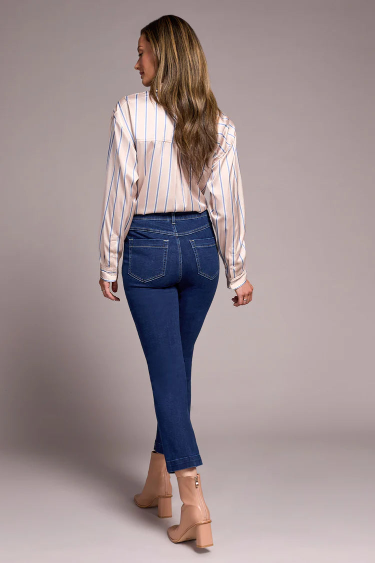 TR5721o Audrey Pull On Straight Cut Jean