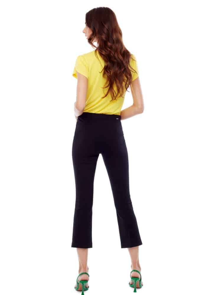 UP67790 Flared Crop 25 In Pant