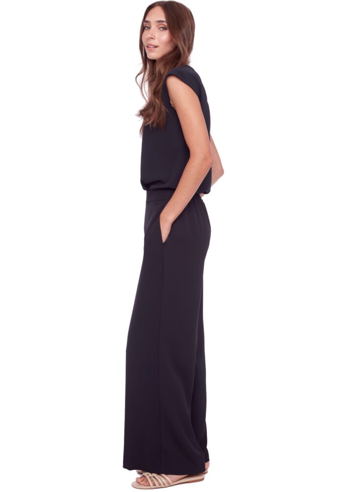 UP68043 Vegan Silk Wide Leg Pant