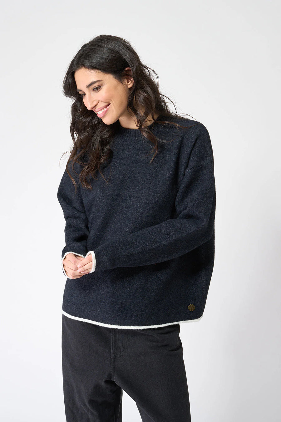 BAT2612 Knitted Oversized Sweater