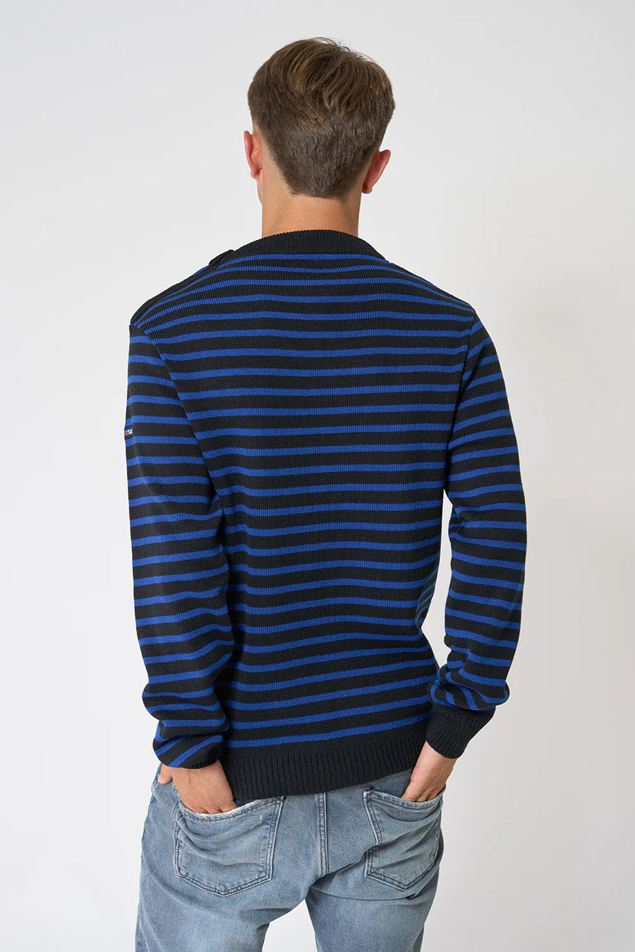 BAT3314 Men's Breton Pullover