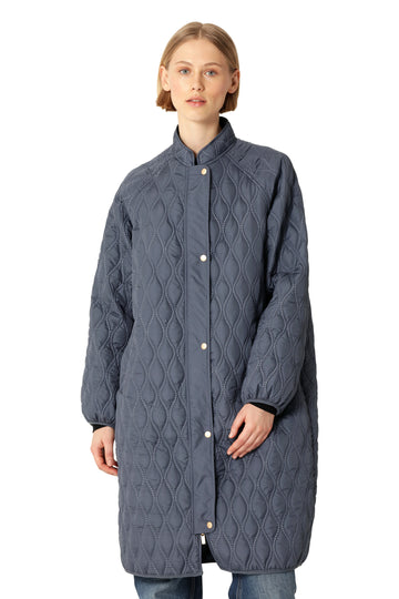 IJAROS05 Mandarin Quilt Jacket