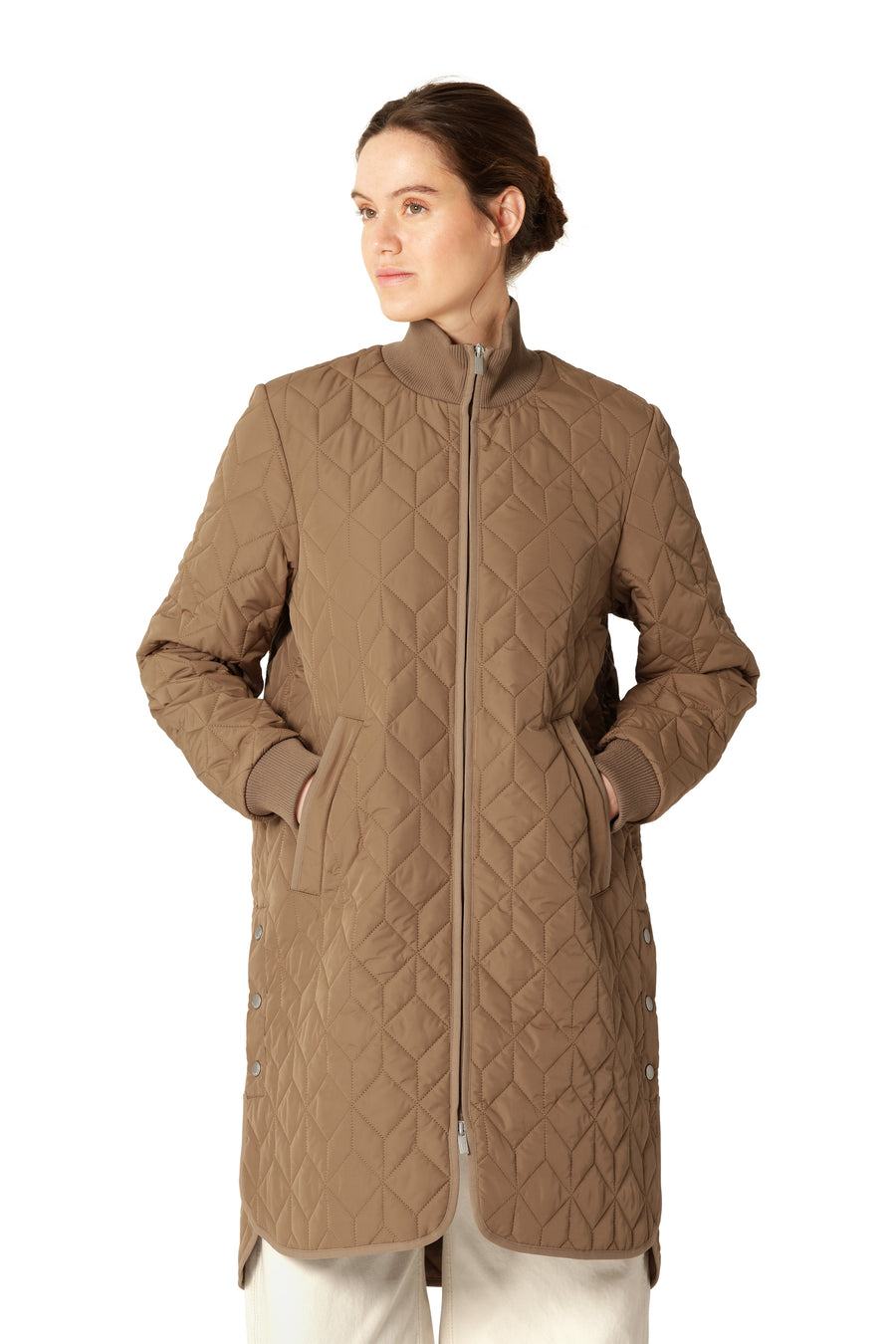 IJArt06 Padded Quilt Coat