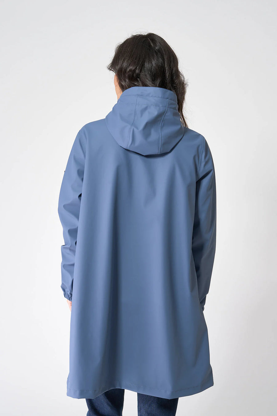 BAT3221 Light PU Raincoat Without Lining W/Sealed Seams