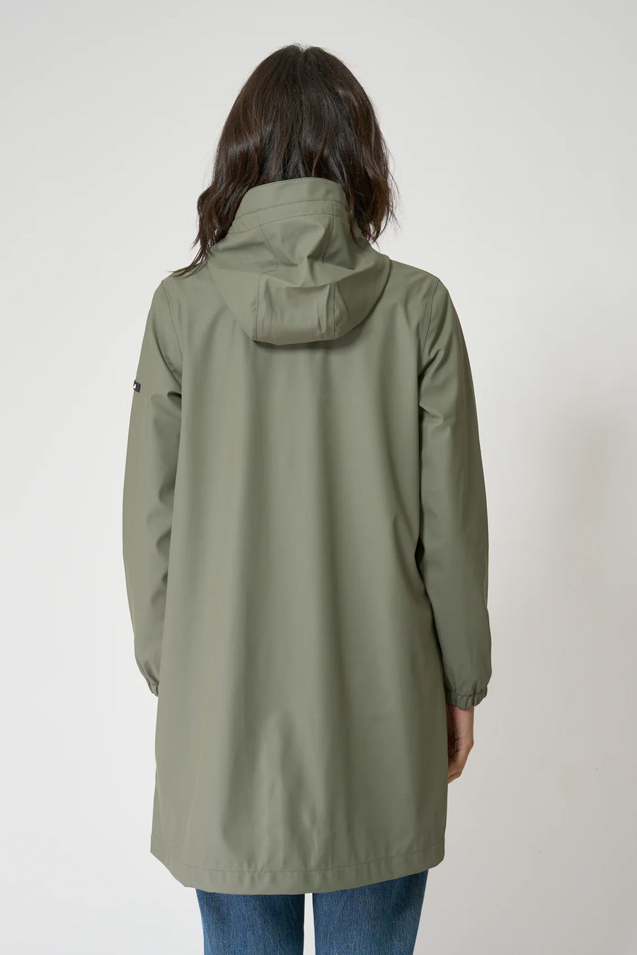 BAT3221 Light PU Raincoat Without Lining W/Sealed Seams