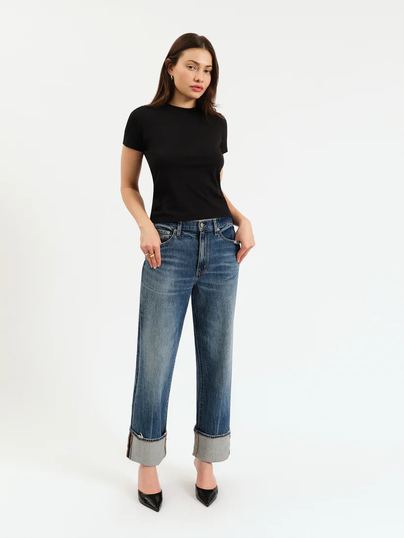 DZ00016366 East Side High Rise Loose Jean