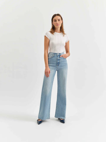 DZ00017190 Far Out High Rise Wide Leg Jean