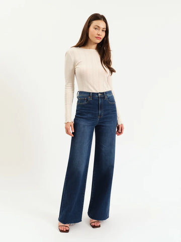 DZ00017191 Far Out High Rise Wide Leg Jean