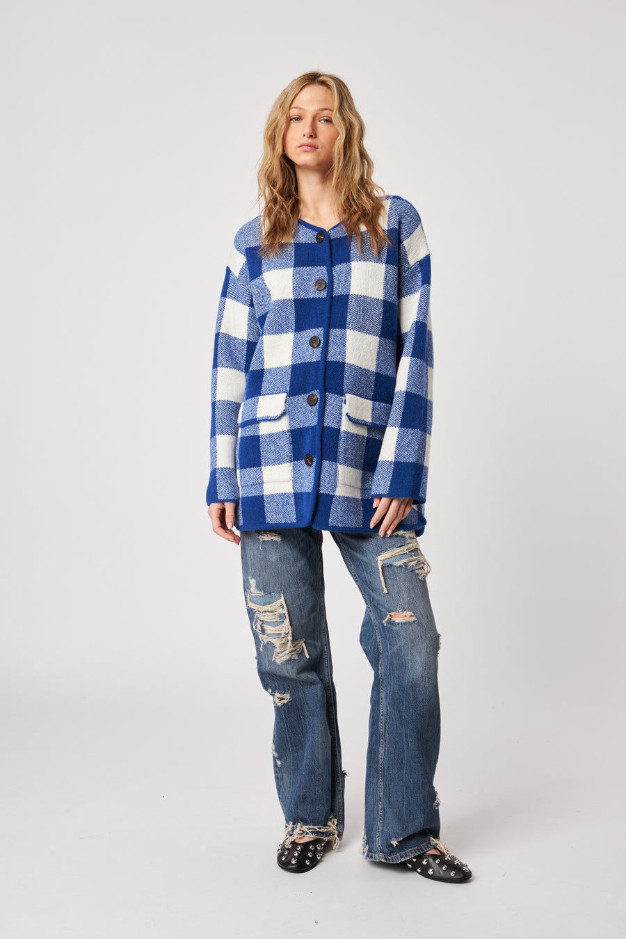 JJ543 Jones Cardigan Coat