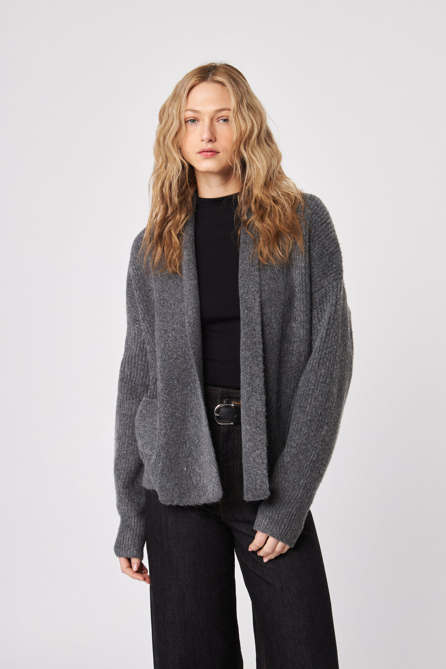 JJ585 Noah Open Cardigan