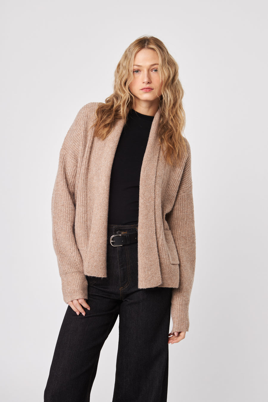 JJ585 Noah Open Cardigan