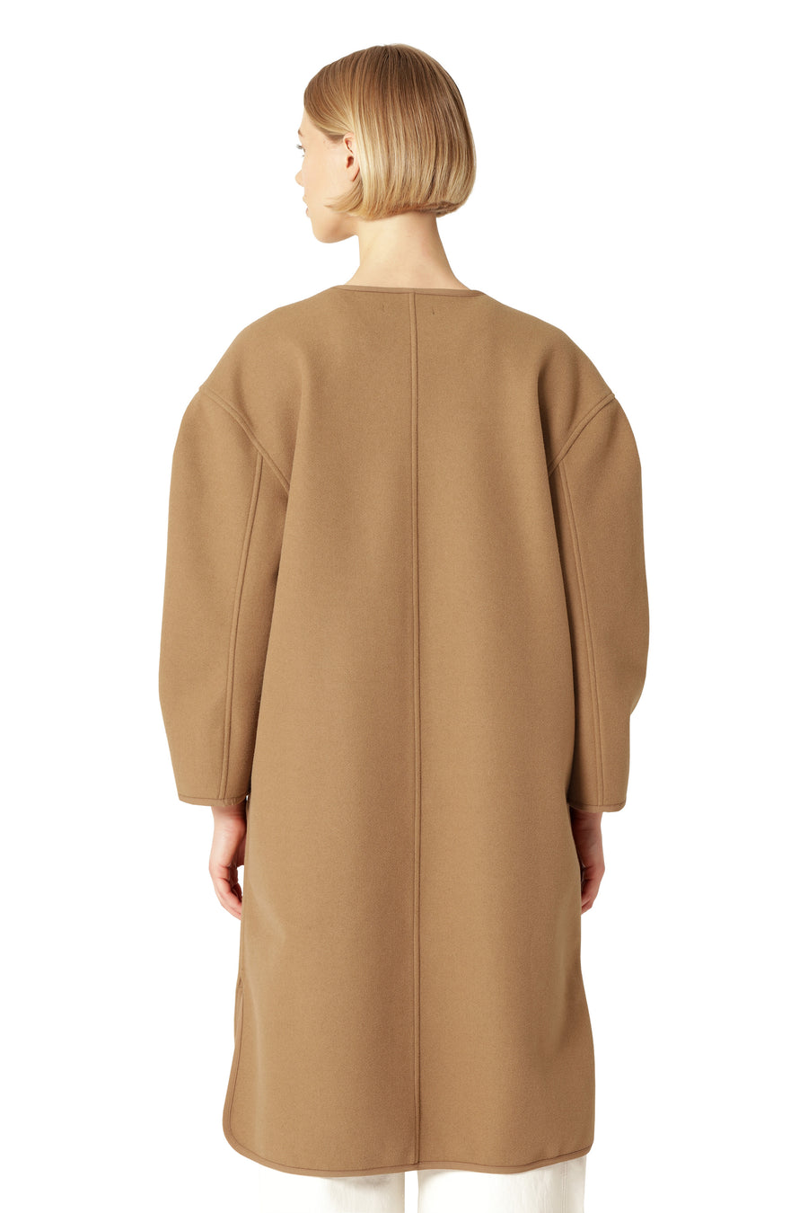 IJFelttio03 Long Casual Jacket