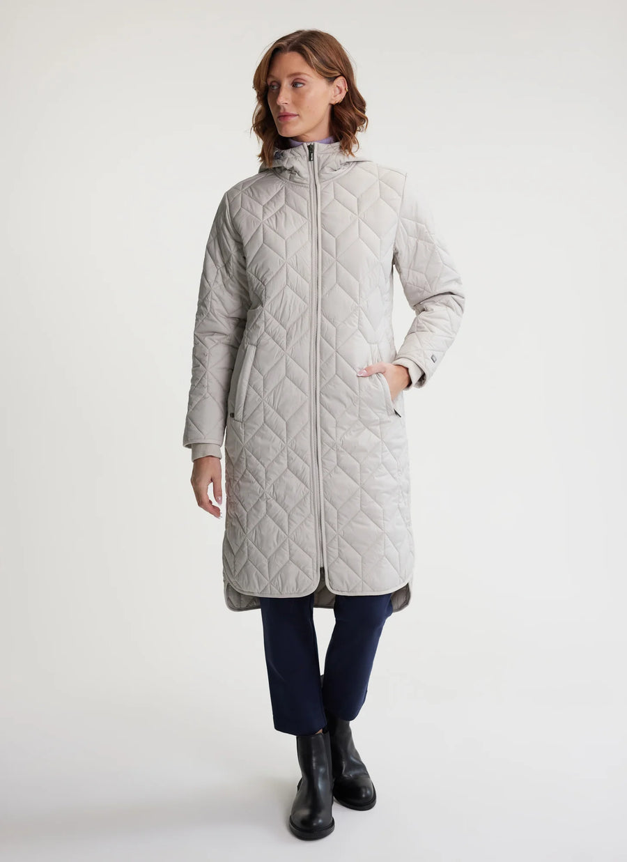 FIG37409 Juno Long Hooded Jacket