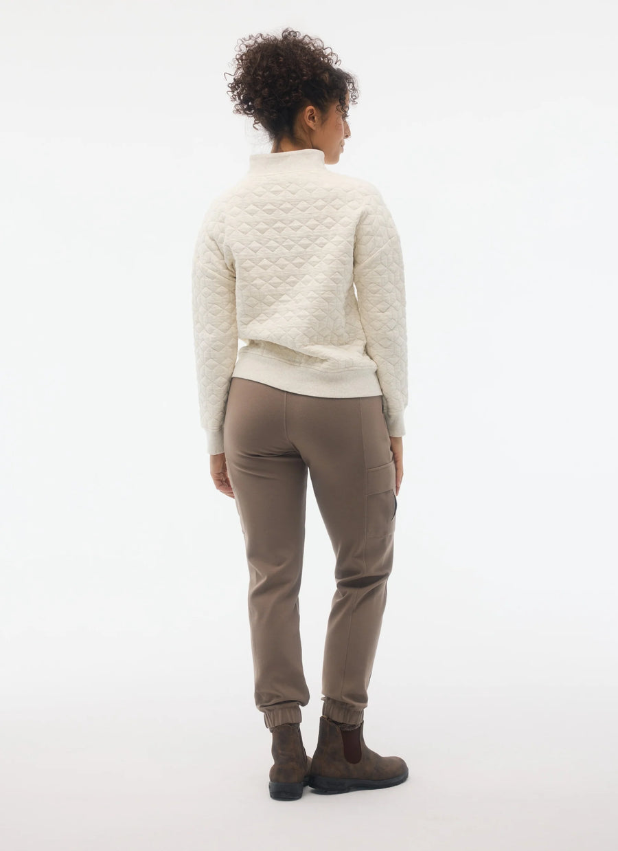 FIG30108 Astrid 1/2 Zip Sweater