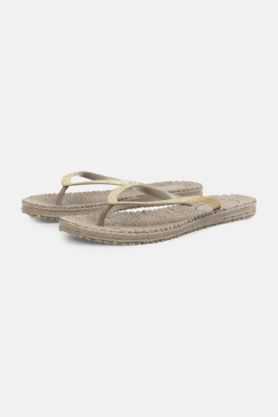 IJCheerful 01 Glitter Flip Flop