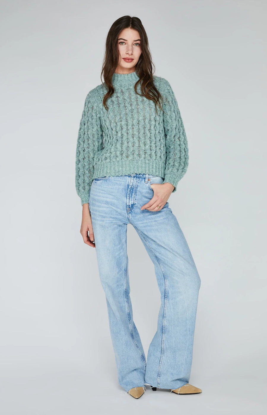 GFX2310 3012 Saturn Chunky Cable Knit Sweater