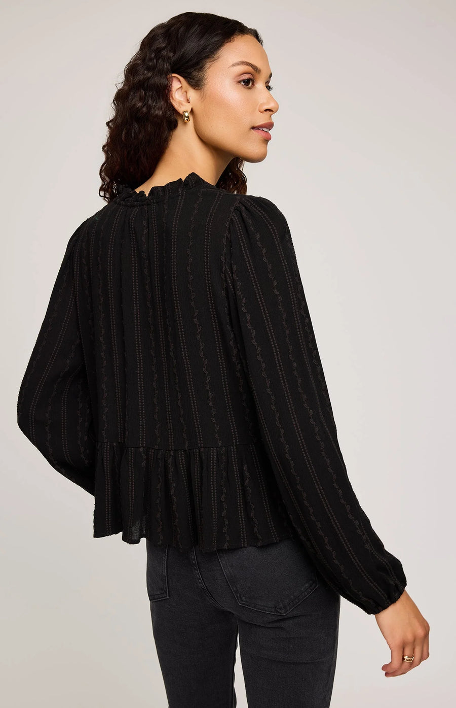 GF25092892 Ophelia Peplum Blouse
