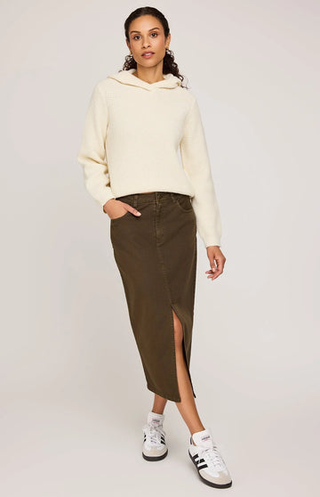 GF25096149 Georgia Denim Skirt