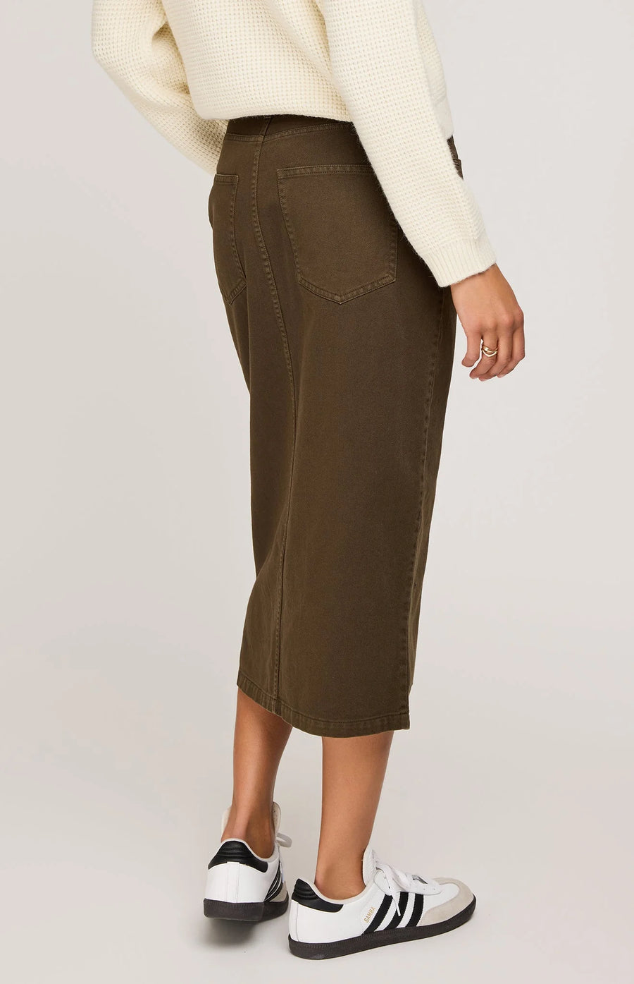 GF25096149 Georgia Denim Skirt