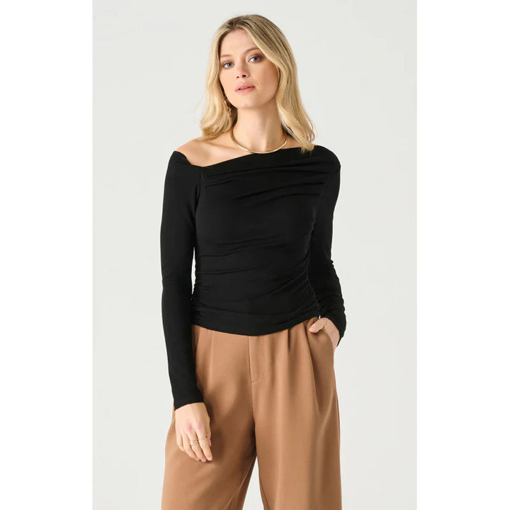 BT2424010 L/S Draped Top