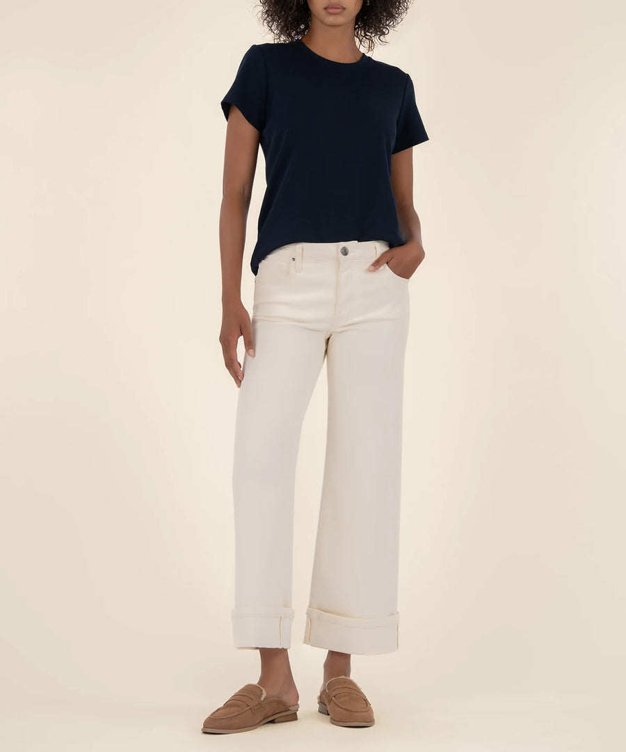 KUT1980MB2 Meg High Rise Roll Up Hem