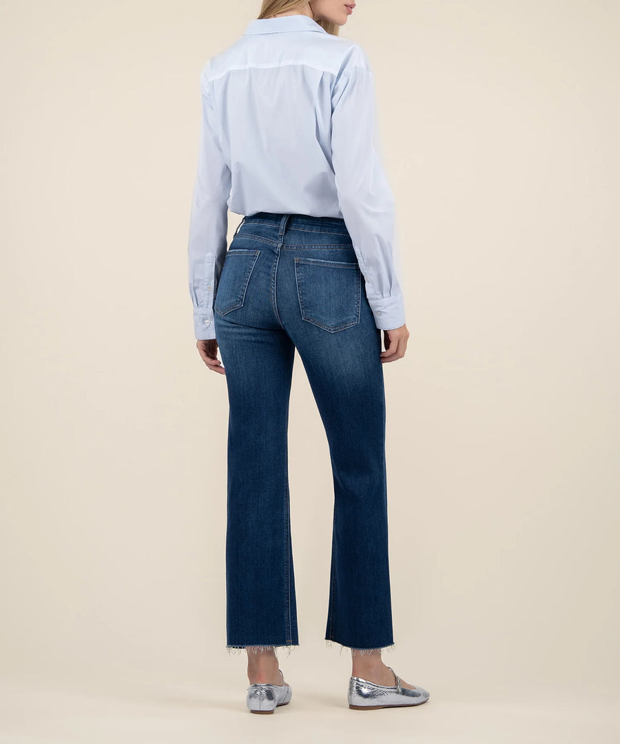 KUT1574MA2 Kelsey High Rise Flare Inset Leg