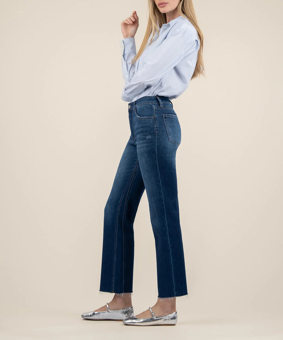 KUT1574MA2 Kelsey High Rise Flare Inset Leg