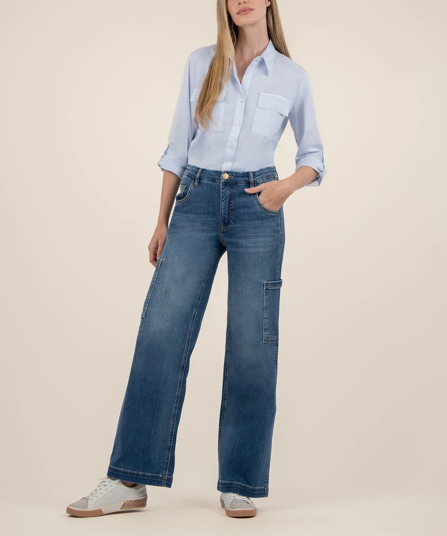 【EZKATON】Moon City Denim Pants★KMLP6704 2025 AUTUMN & WINTER> -NEW ARRIVAL- WOMEN'S & KIDS' DENIM