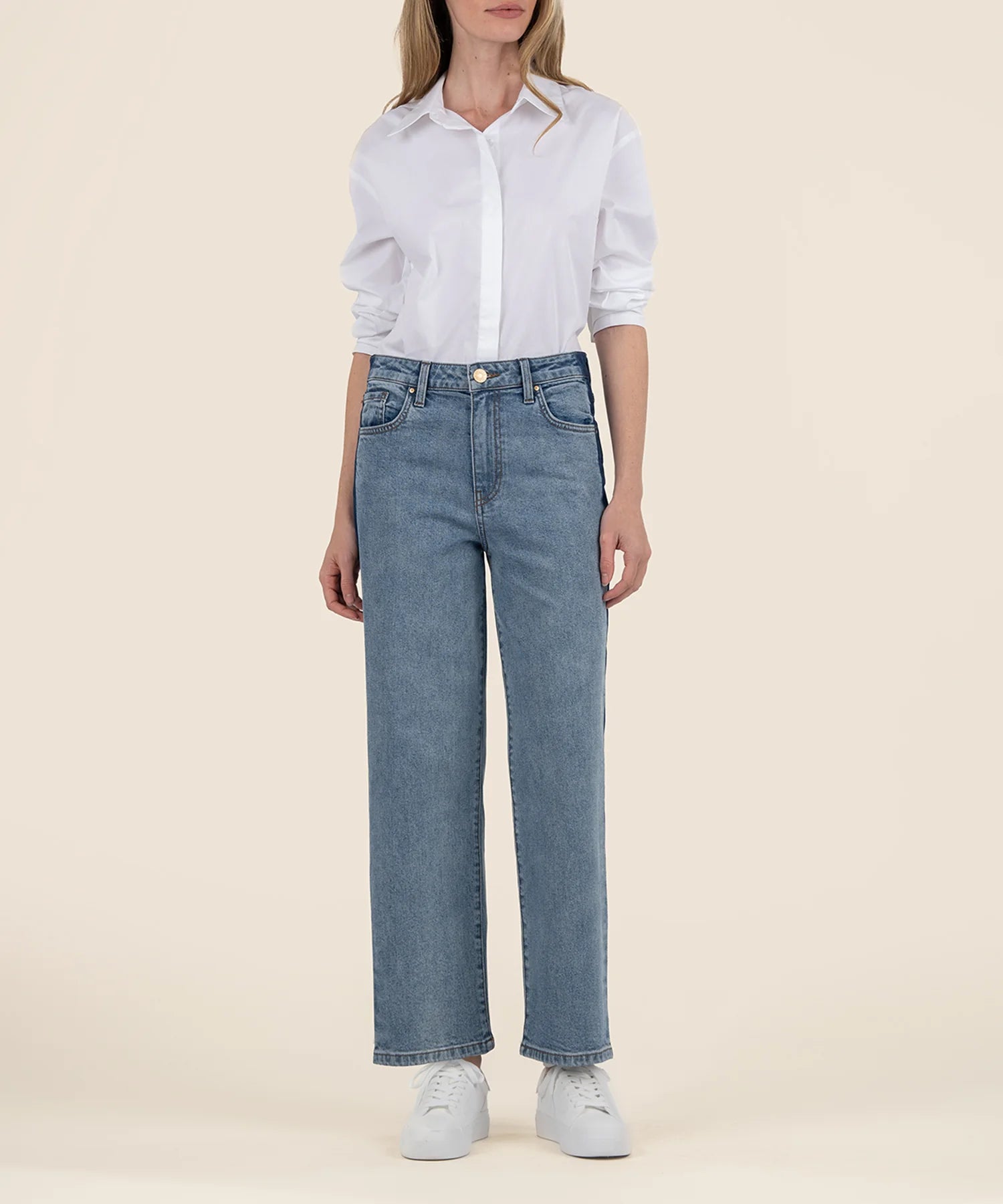 【EZKATON】Moon City Denim Pants★KMLP6704 2025 AUTUMN & WINTER> -NEW ARRIVAL- WOMEN'S & KIDS' DENIM
