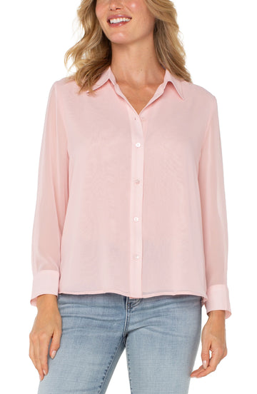 LP8E02 Pleated Back Blouse