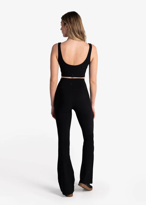 LO4388 Sculpt Rib Flare Leggings